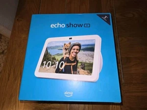 Amazon Echo Show 8 (3rd Gen) Smart Display Speaker White Touch Screen Videos - Picture 1 of 1