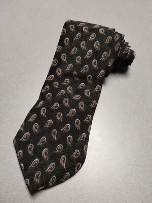 Corbata Gianfranco Ruffini 100 % seda patrón abstracto  Foto 1 de 4