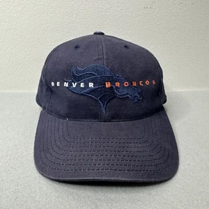 Vintage Denver Broncos Hat Cap Men Snap Back Blue American Needle NFL Adult - Picture 1 of 10