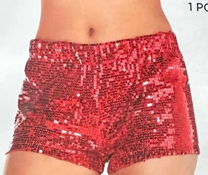 Pantalones cortos de lentejuelas rojas para niño - Imagen 1 de 1
