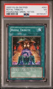 Yu-Gi-Oh! Royal Tribute PGD-091 1st Edition Common PSA 3 - Picture 1 of 2
