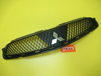GRILLE GRILL EMBLEM FRONT BUMPER COVER MESH for MITSUBISHI ECLIPSE 09 10 11 12 - Image 1 of 4