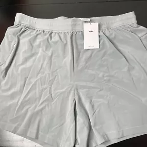 Nike Yoga 2-in-1 Training Athletic Shorts Solid Gray DC5320-068 Size 2XL New - Picture 1 of 9