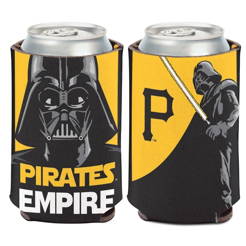Pittsburgh Pirates Darth Vader Can Cooler 12 oz. Koozie Star Wars Cover