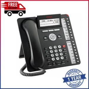 ⚡ Avaya 1616-I Telefono ufficio VoIP IP nero 700458540 - Foto 1 di 1