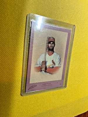 ALBERT PUJOLS  2005 10/30 Donruss Portraits ESTRELLAS RED COLOR SP-5 - Image 1 of 2