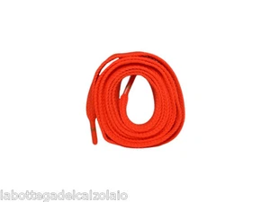 Lacci stringhe piatti fluo per scarpe nike adidas converse 120 x 2,5 cm - Foto 1 di 12