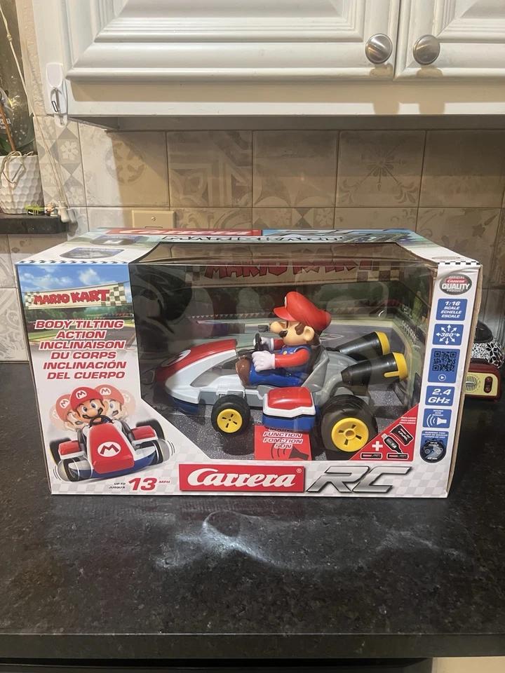 Carrera RC 1:16 Scale Mario Kart Remote Control 2.4 GHz Up To 13 Mph *New* - Image 1 of 4