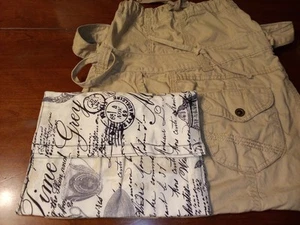 Homemade Set Cosmetic Bag 11“ W x 8 1/2" L & Drawstring Bag 17"in L X 18" in W - Picture 1 of 8