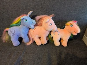 My Little Pony G1 Plushes 1980's Rare Windy/Parasol/Cherry jubilee - Picture 1 of 7