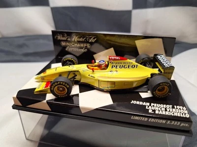 MINICHAMPS/F1 1996 JORDAN PEUGEOT 196 - R BARRICHELLO - COCHE MODELO ESCALA 1/43 Foto 1 de 4