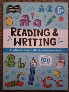 Help With Homework Learning Book Age 5+ Reading & Writing Brand New RRP £3.99 - Picture 1 of 1