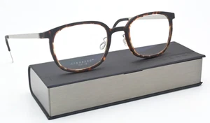 LINDBERG Brille 1233 AH25 Acetanium Panto Oval Schildpatt Matt Silbergrau Titan - Picture 1 of 10
