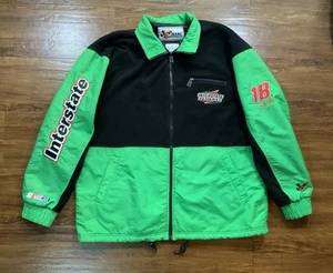 VTG NASCAR Chase Authentics Jacket Interstate Batteries Fleece Bobby Labonte Y2K - Picture 1 of 11