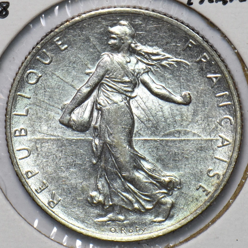 França 1918 2 francos 294271 frete combinado - Imagem 1 de 2