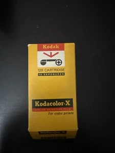 KODAK Kodacolor-X Film CX 126-12 EXPIRED Apr 1972 VINTAGE NEW OLD STOCK NOS - Picture 1 of 5