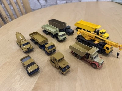 Wiking Kibri Roco 1:87 Set Konvolut, Kran Betonmischer Kipper…, gebraucht - Bild 1 von 4