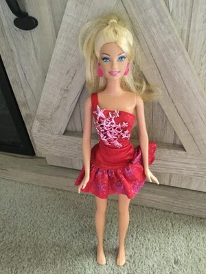 2013 Mattel Barbie Fashionistas Summer #Y5908 #Y7491 Barbie Doll Dress Only Red - Image 1 of 4