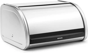 Brabantia Roll Top Bread Bin – Stylish Matt Steel, Space-Saving Kitchen Storage - Picture 1 of 8