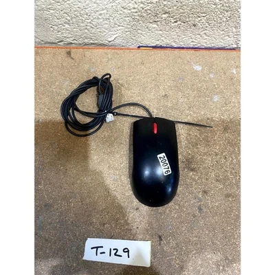 Lenovo M-U0025-O Optical Mouse Wired USB 3-Buttons Scroll Wheel for Desktop & PC - Image 1 of 4