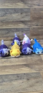 Aphmau Meemeows Cat Plush Lot Of 6 Pre Owned - Picture 1 of 15