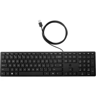 HP 9SR37UT#ABA 320K Keyboard -Cable Connectivity -English -For Desktop Computer - Image 1 of 4