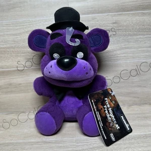Peluche Five Nights At Freddy’s Shadow Freddy púrpura con código de barras Hot Topic nuevo con etiquetas - Imagen 1 de 6