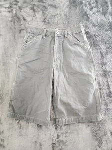 Arizona Boys Mid Rise Chino Brown Khaki Style Shorts Size 14 Regular Fit - Picture 1 of 11