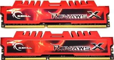 G.SKILL RIPJAWS X 4GB DDR3 1866MHz PC3-14900 1.5v F3-14900CL9S-4GBXL *USED/READ* - Image 1 of 4
