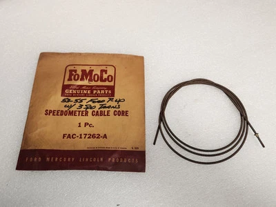 Núcleo de cable velocímetro transmisión STD de 3 velocidades Ford Truck 1953-1955 FAC-17262-A nuevo de stock Foto 1 de 4
