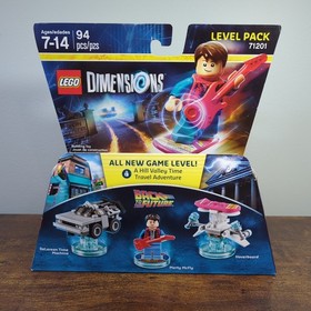 NEW LEGO 71201 DIMENSIONS BACK TO THE FUTURE LEVEL PACK Sealed