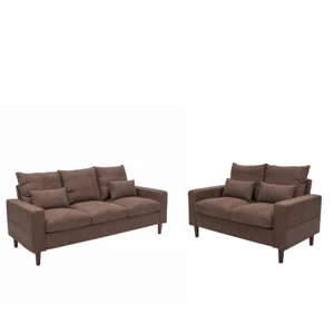 Panana Sofa Set 2 3 Seater Living Room Sofa Set Couch LoveSeat - Picture 1 of 157
