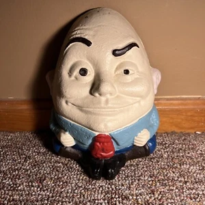 Antique Cast Iron Humpty Dumpty Door Stop In Amazing Condition Early 1900’s - Picture 1 of 4