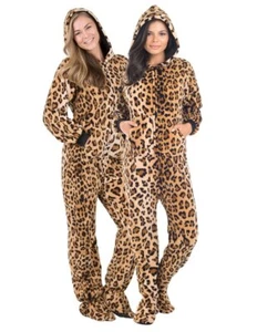 Gepardenflecken Hoodie Chenille One Piece für Erwachsene - Bild 1 von 4