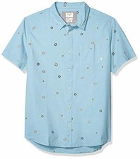 Quiksilver Men's Faded Sun Regular Short Sleeve Wo - Choose Sz/color