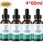 4 Pack - Cortexi Drops - For Ear Health, Hearing Support, Healthy Eardrum 2 oz
