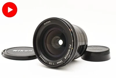 *NEAR MINT* Nikon PC Nikkor 28mm f/3.5 Wide Angle Shift Lens F Mount From JAPAN - Image 1 of 4