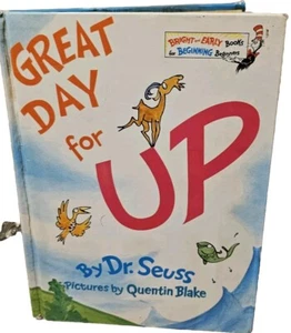 Dr. Seuss Great Day For Up 1st Edition/Printing 1974 1-10 HB Random House Blake - Picture 1 of 10