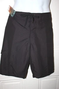 NWT Mens - Hang Ten - BLACK - Full Board Swim Short - SIZES 32 & 34 - Picture 1 of 9