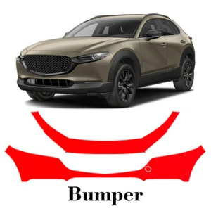 Front bumper PreCut PPF Paint Protection Film For Mazda CX-30 2020-2025 - Picture 1 of 7