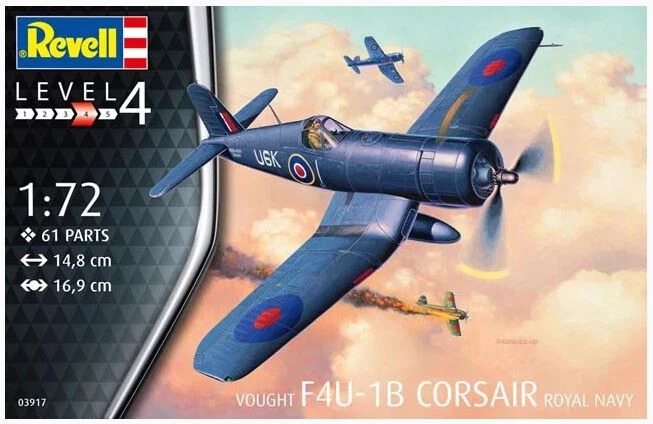 Revell - 1 72 F4u-1b Corsair Royal Navy