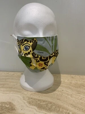 Disney Lion King "Fuli" Face Mask soft ear cords and nose wire - Image 1 of 4