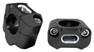 2x Universal Lenkerklemme von 22mm auf 28,6mm 1-1/8" Farbe Schwarz Quad Motorra - Bild 1 von 3