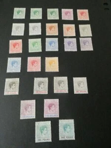 BAHAMAS 1938 SATZ 26 BIS 1€ INKL VIELE FARBEN ALLE FRISCH POSTFRISCH KATZEN CA 540€ - Bild 1 von 5