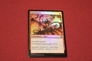 Immolazione (x cinque, 1 foglio) Innistrad Midnight Hunt quasi nuovo mai giocato MTG - Foto 1 di 3