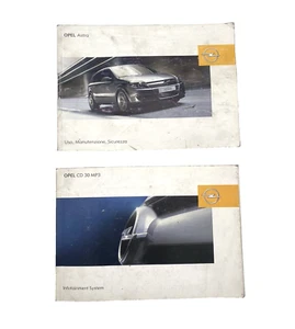 Manuale Uso e Manutenzione + Sistema Infotainment Opel Astra H 5 Porte 1.7 CDTi - Imagen 1 de 2