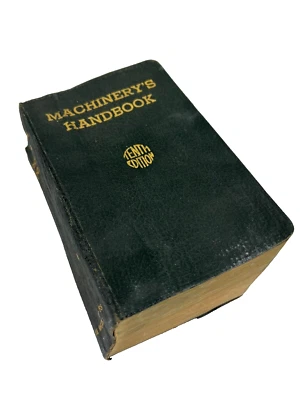 Manual de Maquinaria 10ª Edición 4ª Impresión 1941 De Colección HEAVY WEAR Foto 1 de 4