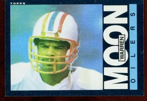 1985 Warren Moon Rookie Fußballkarte bewertbar Houston Oilers Karte # 251 QB - Bild 1 von 2
