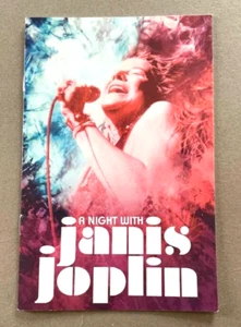 A Night with Janis Joplin event Music Concert Souvenir Program Singing Her Songs - Picture 1 of 5