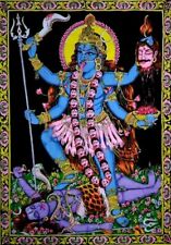 Indian Goddess Kali Mata Poster Wall Hanging Home Decor Wall Art Tapestries